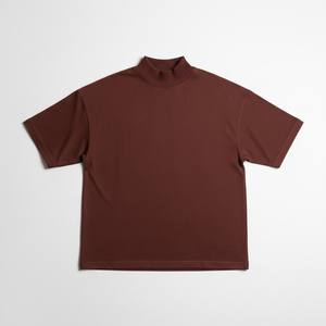 เสื้อยืดคอกลมโอเวอร์ไซส์ผ้าฝ้ายหนานุ่มสำหรับผู้ชาย สไตล์สตรีทแวร์ รับผลิตเสื้อยืดแบบไม่มีลาย แบรนด์ส่วนตัว - Product Image 4