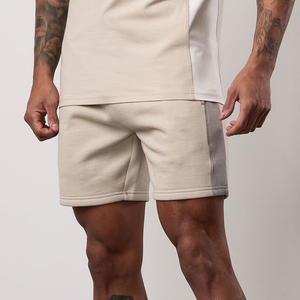 Shorts de sport décontractés pour hommes, longueur genou, été-automne, séchage rapide, respirants, écologiques, avec cordon de serrage, confortables, couleur unie - Product Image 5
