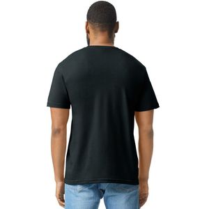 Camiseta Básica Informal para Hombre, Tejido de Algodón Transpirable, Manga Corta, Cuello Redondo, Cómoda para el Día a Día, para Gimnasio, Correr y Ocio - Product Image 3