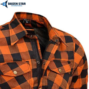 Camisa de Franela Premium para Motociclistas, % Algodón, Transpirable, Resistente al Viento, Colores y Logotipos Personalizables, Equipo de Protección para Todas las Estaciones - Product Image 5