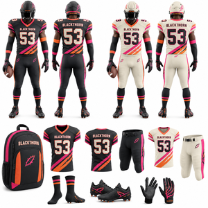 Servicio OEM: Uniformes de Fútbol Americano, Camisetas de Fútbol Americano, Paquete de Camisetas de Gridiron, Ropa de Entrenamiento Juvenil, Camiseta de Fútbol Americano - Product Image 3