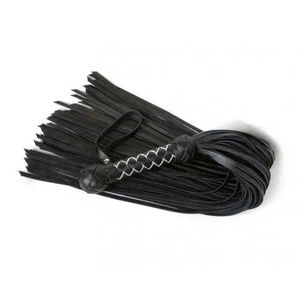 Látigo de cuero de gamuza con mango, tipo paleta, de alta calidad, variedad de látigos de cuero - Product Image 4