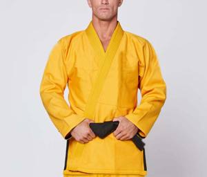 Venta al por mayor: Trajes de Artes Marciales BJJ Gi de Poliéster/Algodón Ligero de 280g, Modelo BS-JJ-013, los Más Vendidos de 2026 - Product Image 2