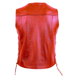 Nuevo Chaleco de Cuero para Hombre, Liso, Transpirable, Color Personalizado, Hecho en Pakistán, Fabricado en Fábrica - Product Image 5