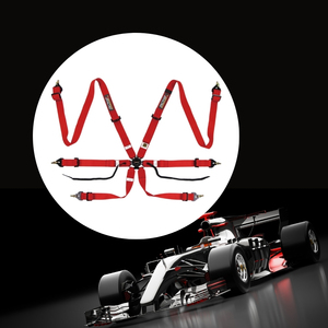 Sport Plus By TBRACING FIA Approved Racing Harness Seat <b>Belt</b> OEM ODM Private Label Wholesale With <b>Elastic</b> Band Steel Adjusters - Product Image 1