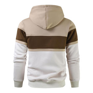Sweat-shirt à capuche unisexe coupe classique, vert sauge uni, avec cordon de serrage et poche avant, haut décontracté en polaire PLAYER'S POINT - Product Image 4