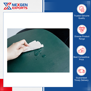 Top Supplier & Exporter Selling Best Quality Irregular Shape PU Leather Dining <b>Table</b> Mat Coaster Available in Bulk Quantity - Product Image 3