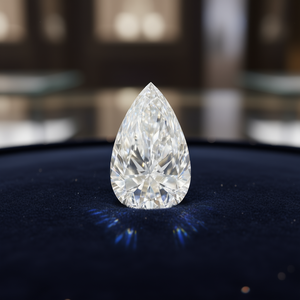 Diamant en vrac certifié IGI 7.01 PEAR VS2, diamant cultivé en laboratoire - Product Image 3