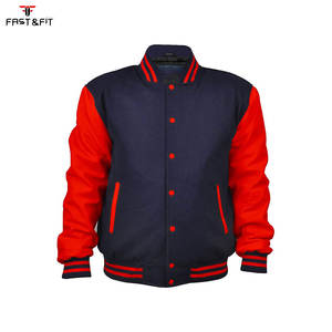 Chaquetas Varsity de Fútbol Americano Personalizadas para Hombre - Lona 100% Algodón, Resistentes al Viento y Transpirables - Product Image 1