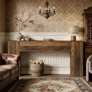 Consolle in Legno Robusto per Divano e Corridoio - Categoria Prodotti: Consolle - Product Image 2