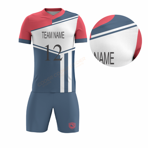 Maillots de football personnalisés OEM/ODM, sublimation, haute qualité, prix bas, ensemble de maillots de foot pour hommes, maillot de club - Product Image 3