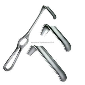 Retractor de Mejillas A-1 VERITAS Dockhorn de Hoja Ancha en Forma de L de 20 cm, de un Solo Extremo, Manual, Reutilizable, Instrumento Quirúrgico - Product Image 4