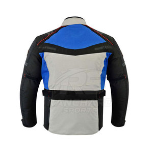 Racing Motorbike Leather Jacket Men Protective Gear Durable Streetwear Outdoor Riding Premium Quality Slim Fit Performance Wear - Product Image 4