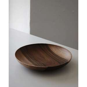 Plat de service en acacia véritable, écologique, taille personnalisée, artisanat, plat décoratif, bols de service, assiette de présentation, sans danger pour les aliments - Product Image 1