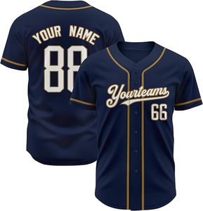 Maillot de baseball unisexe de haute qualité, chemises boutonnées, vêtements de sport d'équipe, logo personnalisé, 100% polyester, séchage rapide, respirant, col en V - Product Image 6