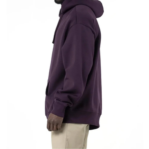 100% Cotton Pullover <b>Thermal</b> Hoodie <b>for</b> <b>Men</b> Hunter Oversized Hooded Jacket with Solid Pattern Winter Essential - Product Image 2