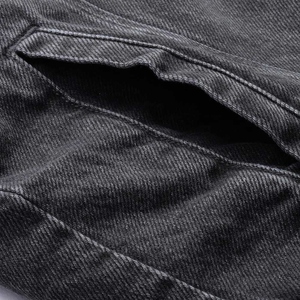 Men's Fashion <b>Denim</b> Jacket Long Sleeve Button Closure Soft Cotton Blend Comfortable Casual Everyday Wear <b>Coat</b> - Product Image 5