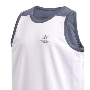 Camiseta de Baloncesto sin Mangas con Cuello en V, 100% Poliéster, de Secado Rápido, Impermeable, Transpirable y Ecológica, Último Modelo 2026, Superventas - Product Image 5