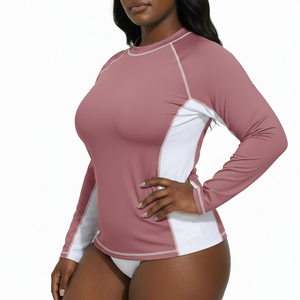 Camiseta de Manga Larga para Mujer con Orificios para los Pulgares, Protección Solar para Correr - Product Image 3