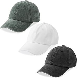 Gorra de Béisbol Unisex de Algodón, 6 Paneles, Ajustable, Color Sólido, Estilo Casual para Adultos, Acabado Lavado, para las Cuatro Estaciones - Product Image 2