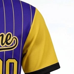 Baseball Jersey Custom Design Wholesale Supplier Training Baseball Jersey Lightweight <b>Athletic</b> Wear OEM Service - Product Image 5