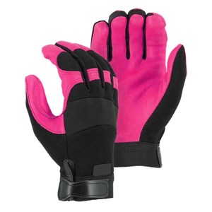 Guantes Mecánicos Híbridos de Alta Resistencia, Palma de Cuero Sintético, Dorso de Spandex, Protección Contra Impactos, Guantes de Seguridad para el Trabajo, Mercado Estadounidense - Product Image 4