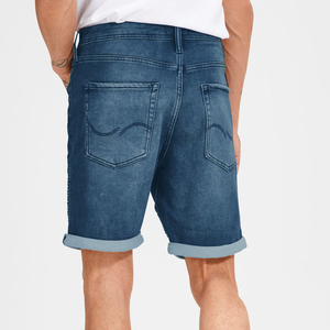 Nouvelle Arrivée Short en Jean Décontracté pour Homme Coupe Ample Respirant 100% Coton Style Salopette Tricotée Été Facile à Porter Vente Directe Usine - Product Image 2