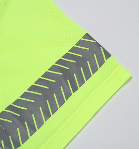 Chaleco de Seguridad Reflectante de Alta Visibilidad, Malla Fluorescente de Poliéster, Unisex, Ropa de Trabajo Sublimada - Product Image 6