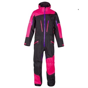 Traje de Esquí de la Mejor Calidad, Talla Grande, con Logotipo Personalizado, Transpirable, de Secado Rápido, Resistente al Viento, con Aislamiento de Lana, Cierre de Cremallera para Hombre - Product Image 1