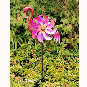 Décoration de jardin flamant rose, ornement de jardin flamant rose, décoration de cour - Product Image 4