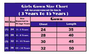 Robe élégante pour enfants de style Lehenga avec motif imprimé – Robe de fête festive pour filles - Product Image 6