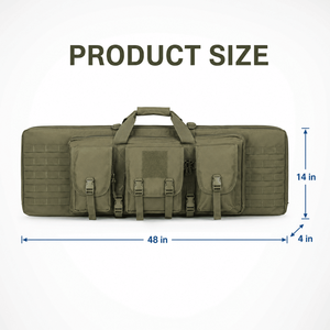 Estuche Acolchado para Transportar Equipo de 48 Pulgadas con Bolsillos de Almacenamiento y Correa para el Hombro - Product Image 2