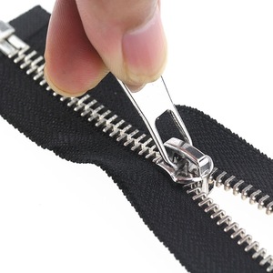 Customized Eco-Friendly Open-end Plastic Zipper Slider Rolls <b>Puller</b> for Jackets Dresses Bags - Product Image 3