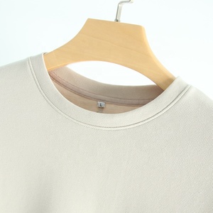 T-shirt en coton pour homme, coupe classique, col rond, manches courtes, couleur unie, jersey décontracté, respirant, design uni - Product Image 2