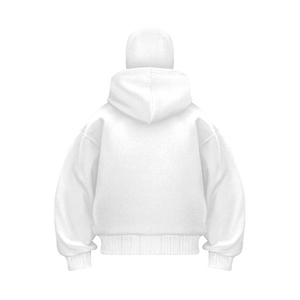 Sweat-shirt à capuche double balaclava Y2K pour homme, coupe ample, doublure unie, idéal pour l'hiver - Product Image 5
