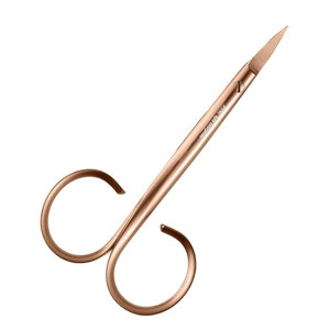 Tijeras para Uñas Rojas y Doradas de Precisión, para Manicura, Cutículas, Cejas, Belleza Profesional, Clásicas, de Acero Inoxidable, Cuadradas - Product Image 5