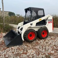 Mini-chargeuse compacte d'occasion Great S130 de 3 tonnes, faible nombre d'heures, modèle 2024, disponible en usine (S70, S66, S76, S86, S570, S450) à vendre