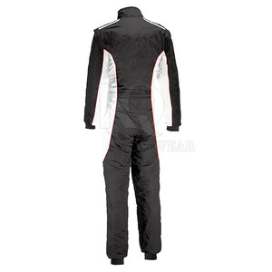 Traje de Carreras Automovilísticas Resistente y Transpirable, Resistente al Fuego, Ligero, de Poliéster/Nailon, para Pilotos de Motorsport, Karting y Conducción en Pista - Product Image 4