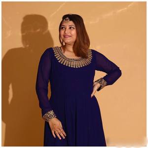 Vestidos de noche con hermosa secuencia de bordado Borde de encaje de trabajo que incluye vestido y Dupatta - Product Image 2