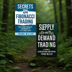 Secrets de trading Fibonacci + Trading sur l'offre et la demande (combo) par l'auteur Frank Miller, livre broché personnalisé, impression de couverture souple - Product Image 3