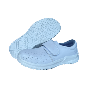 EN ISO 20347 certificata Non Slip resistenza all'olio suola in pelle microfibra bianca infermiera scarpe da lavoro mediche zoccoli Unisex - Product Image 2