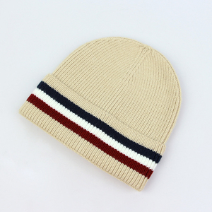 Bonnet d'hiver en laine 100% de qualité supérieure, personnalisé avec logo imprimé, respirant, chaud, tricoté, directement de l'usine. - Product Image 4