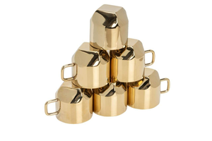 โรงงานผลิตแก้วโลหะสแตนเลสขายส่งโดยตรงสำหรับกาแฟ ชา ไวน์ สำหรับงานปาร์ตี้ แก้วทองแดงสำหรับบาร์และโรงแรม - Product Image 6