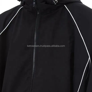 2026 nuevo conjunto de pantalón de chándal y Sudadera con capucha de gran tamaño de invierno para hombres ropa deportiva informal poliéster/algodón - Product Image 2
