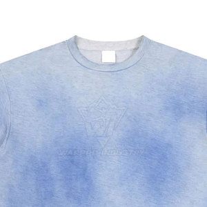 Camisetas Casuales de Verano para Hombre, Estilo Streetwear, Efecto Desgastado por el Sol, Algodón, Corte Holgado, Camisetas de Algodón con Efecto Desgastado por el Sol - Product Image 5