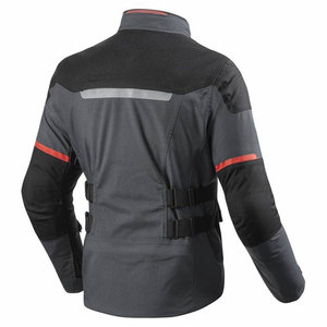 Unisex Orange Black Color Blocked Breathable <b>Motorcycle</b> <b>Jacket</b> Full Sleeve Windproof All Seasons Winter Racing Wear - Product Image 6