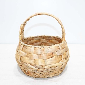 Cesta de Almacenamiento Rústica Hecha a Mano con Jacinto de Agua para Organización del Hogar y Empaque de Regalos - Product Image 5