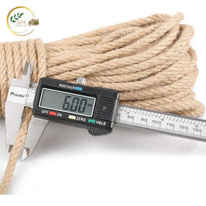 Corde en jute écologique – Corde en fibre naturelle résistante pour les travaux manuels, l'emballage cadeau, le macramé et la décoration intérieure - Product Image 2