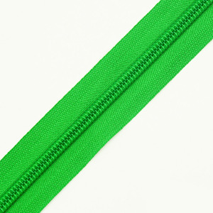 Fermeture éclair en nylon en gros, à extrémité ouverte, personnalisable en couleur, pour vêtements, manteaux et doudounes - Product Image 2