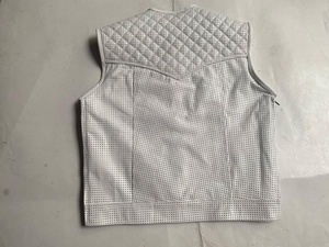 Chaleco de Cuero Vintage para Hombre, Hecho a Mano, sin Mangas, Resistente al Viento, con Bordado, para Motocicleta, Estilo Urbano, Táctico, de Invierno - Product Image 4